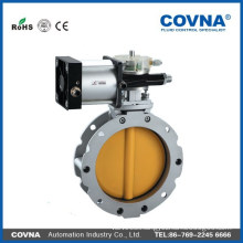 HK series /low price pneumatic butterfly valve in long term life